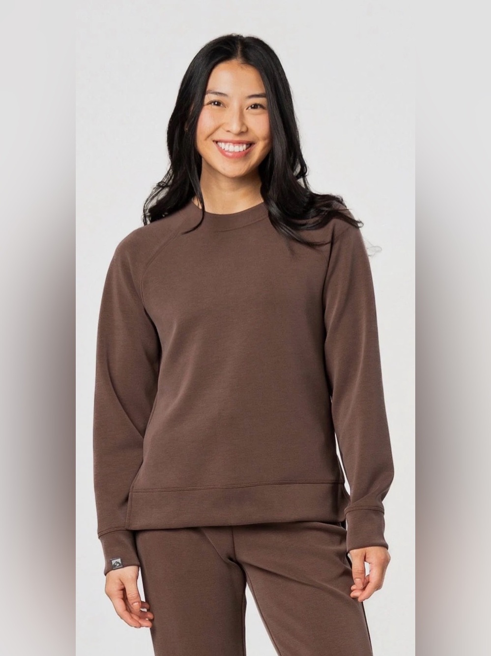 Women's Comfort Zone Super Soft Modal Blend Crew Neck Sweatshirt 2XL - Picture 2 of 8